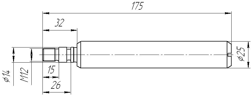 Плунжер АСК 1.1ПТ25.D1–L175НЖ